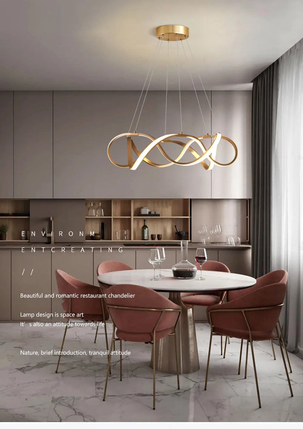 Żyrandol wiszący DIVIN