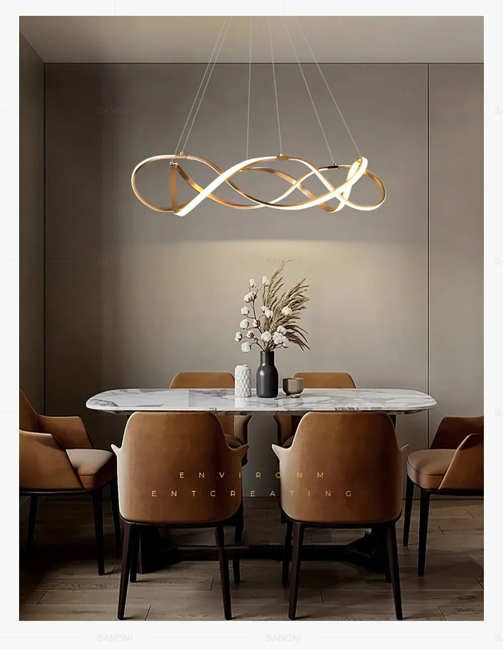 Żyrandol wiszący DIVIN