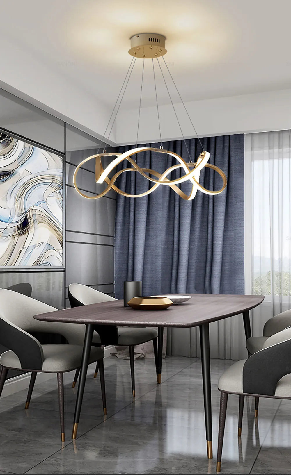 Żyrandol wiszący DIVIN