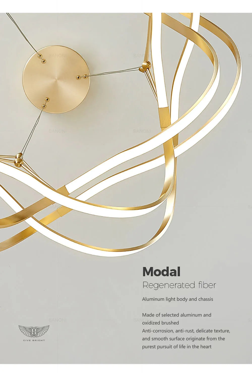 Żyrandol wiszący DIVIN